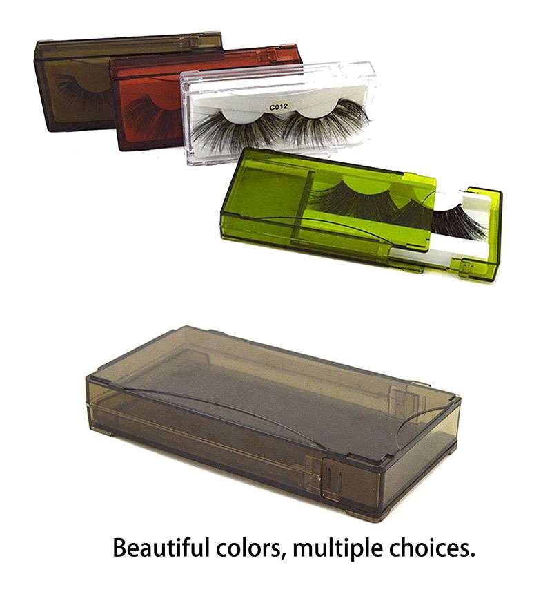 Transparent acrylic pull box eyelash packaging box vendors
