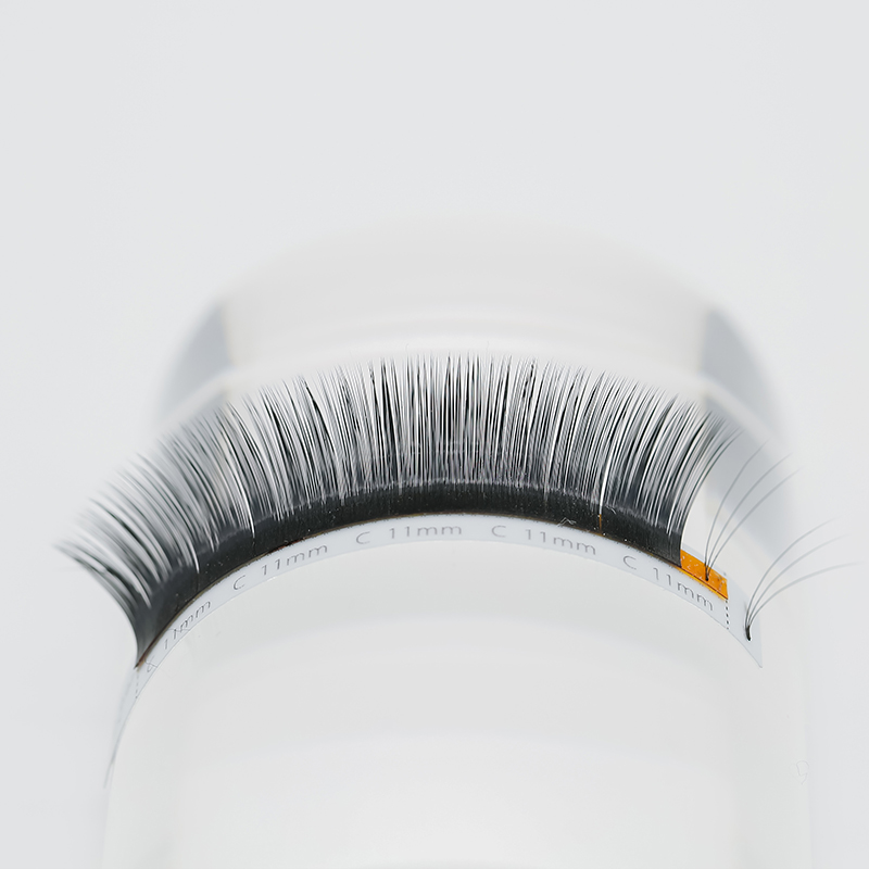 0.07mm one-second fan rapid blooming eyelash extensions details