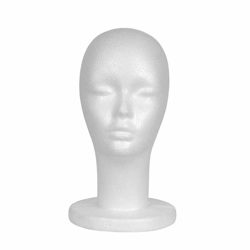 Styrofoam Model HeadsHat Wig Foam Mannequin (5)